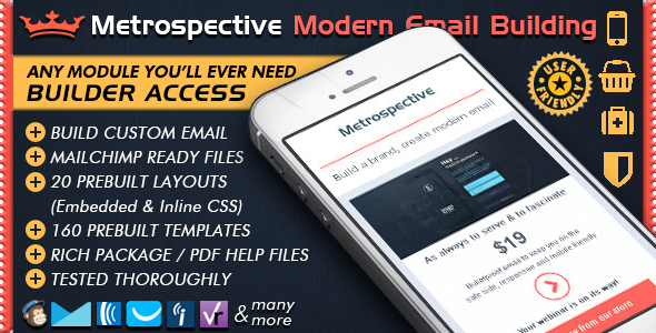 Modern Email Marketing Template HTML Responsive - Email Template - CHARISMA